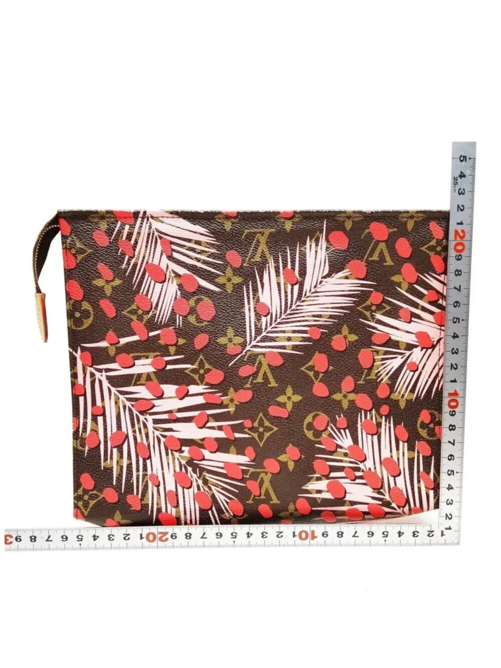 Authentic Louis Vuitton Monogram Jungle Dots Toiletry Cosmetic Pouch